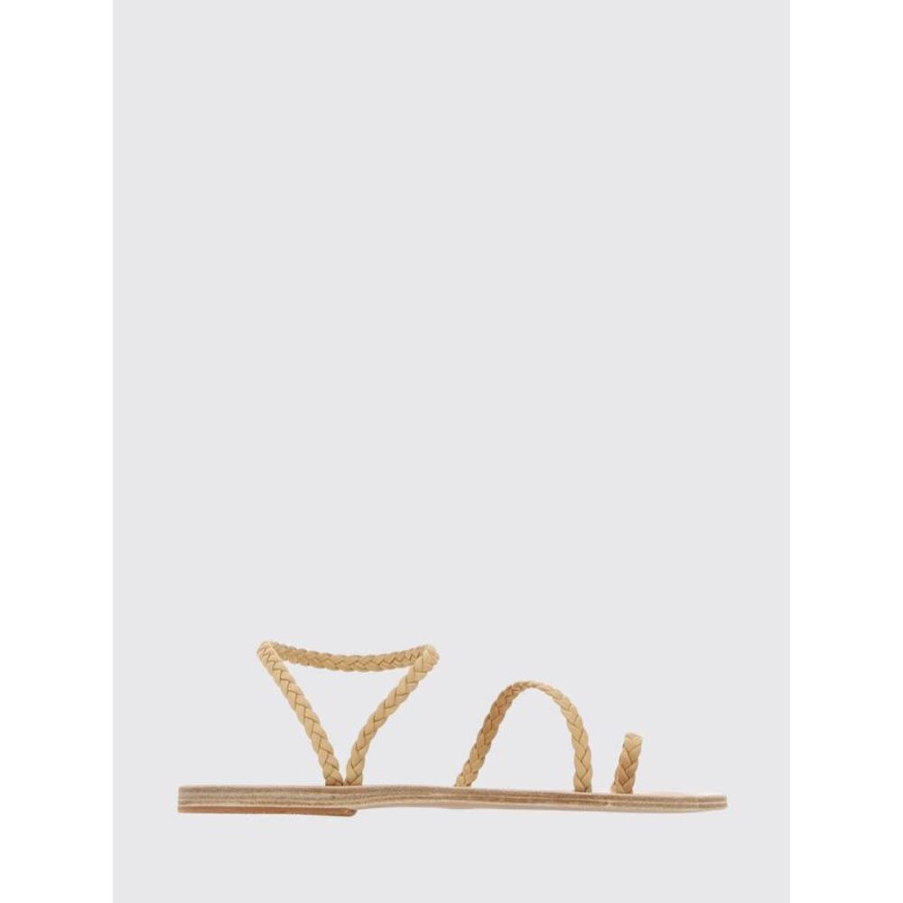 Ancient Greek Heeled Sandal Woman Natural